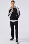 Ellesse Pamuklu Kontrast Şeritli Normal Bel Lastikli Paça Erkek Eşofman Altı 5SM4363-BK SİYAH