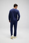 Ellesse Pamuklu Regular Fit Bisiklet Yaka Logolu Erkek Sweat EM579-NV LACİVERT
