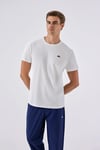 Ellesse Pamuklu Regular Fit Bisiklet Yaka Erkek T Shirt 6SM5069-OF BEYAZ