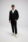 Ellesse Pamuklu Regular Fit Normal Bel Ribanalı Paça Erkek Eşofman Altı EM583-BK SİYAH