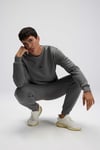 Ellesse Pamuklu Regular Fit Normal Bel Ribanalı Paça Erkek Eşofman Altı EM554-ANT ANTRASİT