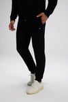 Ellesse Pamuklu Regular Fit Normal Bel Ribanalı Paça Erkek Eşofman Altı EM583-BK SİYAH