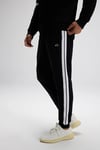 Ellesse Pamuklu Regular Fit Normal Bel Ribanalı Paça Jogger Erkek Eşofman Altı EM620-BK SİYAH