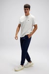Ellesse Pamuklu Regular Fit Normal Bel Ribanalı Paça Erkek Eşofman Altı EM531-NV LACİVERT
