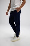 Ellesse Pamuklu Regular Fit Normal Bel Ribanalı Paça Erkek Eşofman Altı EM554-NV LACİVERT