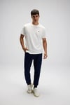 Ellesse Pamuklu Regular Fit Normal Bel Ribanalı Paça Erkek Eşofman Altı EM554-NV LACİVERT