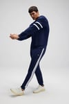 Ellesse Pamuklu Regular Fit Normal Bel Ribanalı Paça Jogger Erkek Eşofman Altı EM620-NV LACİVERT