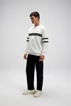 Ellesse Pamuklu Regular Fit Normal Bel Düz Paça Erkek Eşofman Altı EM546-BK SİYAH
