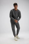 Ellesse Pamuklu Regular Fit Normal Bel Ribanalı Paça Erkek Eşofman Altı EM554-ANT ANTRASİT