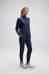 Ellesse Pamuklu Regular Fit Yarım Fermuarlı Dik Yaka Bayan Sweat EF557-NV LACİVERT