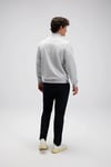Ellesse Pamuklu Regular Fit Yarım Fermuarlı Dik Yaka Erkek Sweat EM580-GI GRİ