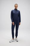 Ellesse Pamuklu Regular Fit Yarım Fermuarlı Dik Yaka Bayan Sweat EF557-NV LACİVERT