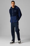 Ellesse Regular Fit Yumuşak Dokulu Kapüşonlu Erkek Ceket EM250-NV LACİVERT