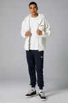 Ellesse Regular Fit Yumuşak Dokulu Kapüşonlu Teddy Erkek Ceket EM250-OF BEYAZ