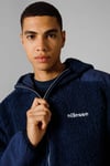 Ellesse Regular Fit Yumuşak Dokulu Kapüşonlu Erkek Ceket EM250-NV LACİVERT
