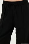 Eşofman Çimalı Regular Fit Normal Bel Geniş Paça Kadın Eşofman Altı 5866260 SİYAH