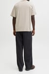 Essentials Jjearchive Pamuklu Regular Fit Logolu Bisiklet Yaka Erkek T Shirt 12287990 AÇIK BEJ