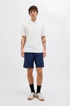 Essentials Jjeaustin Normal Kalıp Fermuarlı Erkek Polo Yaka T Shirt 12279177 BEYAZ