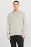 Essentials Jjebradley Pamuk Karışım Regular Fit Erkek Polo Yaka Sweat 12278586 TAŞ