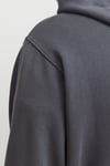 Essentials Jjecharge Pamuklu Oversize Fit Kapüşonlu Erkek Sweat 12268272 ANTRASİT