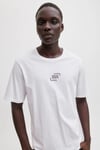 Essentials Jjecorp % 100 Pamuk Regular Fit Logolu Erkek T Shirt 12268415 BEYAZ-SİYAH