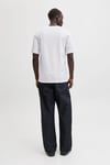 Essentials Jjecorp % 100 Pamuk Regular Fit Logolu Erkek T Shirt 12268415 BEYAZ-SİYAH