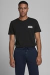 Essentials Jjecorp Pamuklu Slim Fit Bisiklet Yaka Erkek T Shirt 12151955 SİYAH