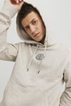 Essentials Jjecosmo Kapüşonlu Regular Fit Erkek Sweat 12233979 AÇIK GRİ