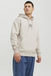 Essentials Jjecosmo Kapüşonlu Regular Fit Erkek Sweat 12233979 AÇIK GRİ
