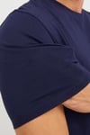 Essentials Jjepaulos Pamuklu Bisiklet Yaka Erkek T Shirt 12245087 LACİVERT