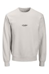 Essentials Jjesoho Pamuklu Regular Fit Bisiklet Yaka Erkek Sweat 12278791 TAŞ