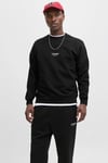 Essentials Jjesoho Pamuklu Regular Fit Bisiklet Yaka Erkek Sweat 12278791 SİYAH