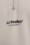 Essentials Jjesoho Pamuklu Regular Fit Fermuarlı Dik Yak Erkek Sweat 12278793 TAŞ