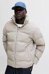 Essentials Jjesoho Regular Fit Dik Yaka Şişme Erkek Mont 12278750 TAŞ