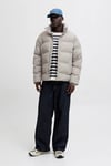 Essentials Jjesoho Regular Fit Dik Yaka Şişme Erkek Mont 12278750 TAŞ