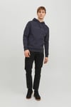 Essentials Jjestar Kapüşonlu Cepli Relaxed Fit Erkek Sweat 12233972 KOYU LACIVERT