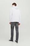 Essentials Jjestar Kapüşonlu Cepli Relaxed Fit Erkek Sweat 12233972 BEYAZ