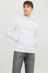 Essentials Jjestar Kapüşonlu Cepli Relaxed Fit Erkek Sweat 12233972 BEYAZ