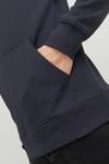 Essentials Jjestar Kapüşonlu Cepli Relaxed Fit Erkek Sweat 12233972 KOYU LACIVERT