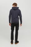 Essentials Jjestar Kapüşonlu Cepli Relaxed Fit Erkek Sweat 12233972 KOYU LACIVERT