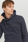 Essentials Jjestar Kapüşonlu Cepli Relaxed Fit Erkek Sweat 12233972 KOYU LACIVERT