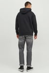Essentials Jjestar Kapüşonlu Cepli Relaxed Fit Erkek Sweat 12233972 SİYAH