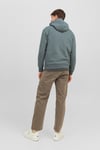 Essentials Jjestar Pamuklu Kapüşonlu Erkek Sweat 12208157 HAKİ