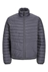 Essentials Jjestate Kapitoneli Regular Fit Dik Yaka Erkek Mont 12256985 ASFALT