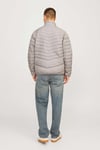 Essentials Jjestate Kapitoneli Regular Fit Dik Yaka Erkek Mont 12256985 BEJ