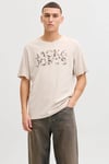 Essentials Logolu Pamuklu Regular Fit Bisiklet Yaka Erkek T Shirt 12288536 TAŞ