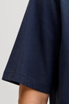 Essentials Logolu Pamuklu Regular Fit Bisiklet Yaka Erkek T Shirt 12288536 KOYU LACIVERT