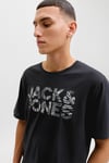 Essentials Logolu Pamuklu Regular Fit Bisiklet Yaka Erkek T Shirt 12288536 SİYAH