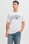 Essentials Logolu Pamuklu Regular Fit Bisiklet Yaka Erkek T Shirt 12288536 BEYAZ