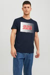Essentials Pamuklu Slim Fit Bisiklet Yaka Erkek T Shirt 12233999 LACİVERT